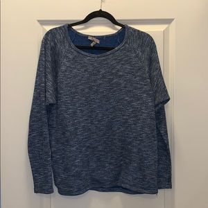 Blue sweatshirt